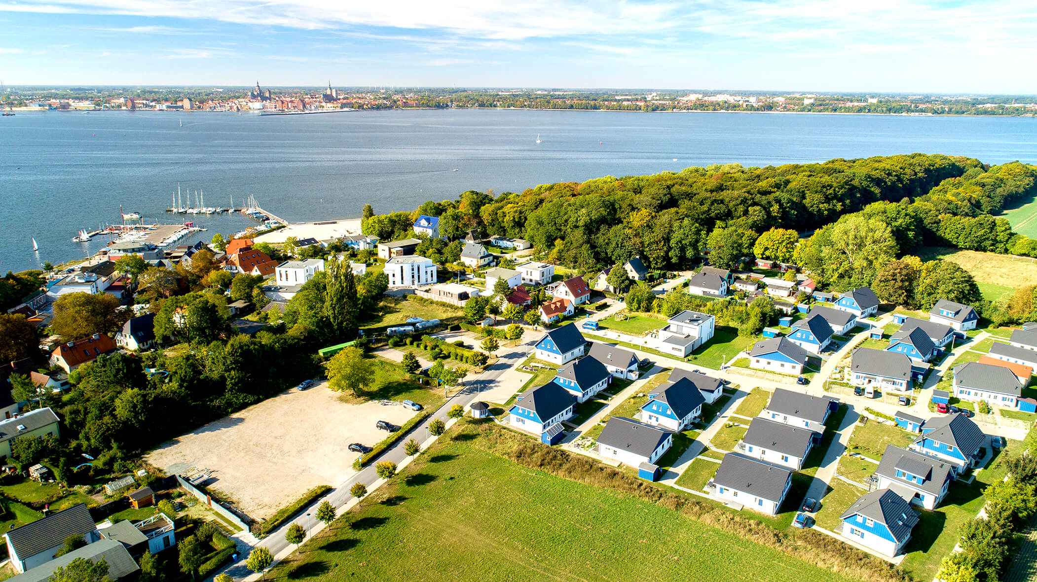 Luftaufnahme Ferienanlage Ostsee Sonnengarten